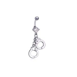 NEW Handcuffs Belly Ring